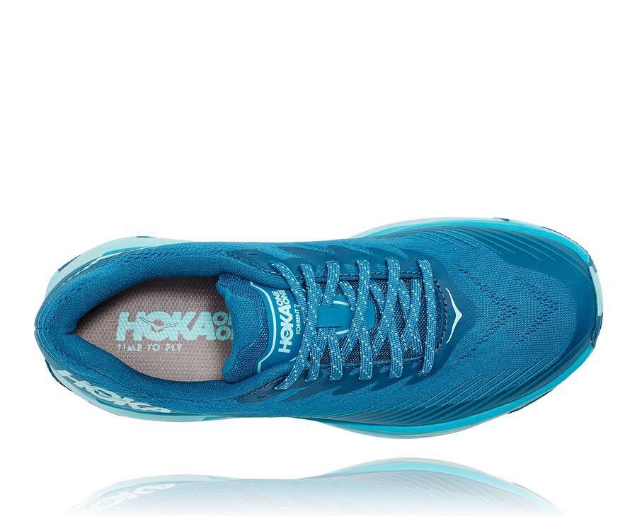 Hoka One One Trail Schoenen Dames - Torrent 2 - Blauw - HR5632704